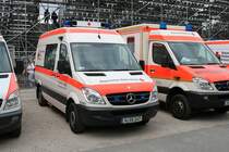 Bayrisches Rotes Kreuz RTW am 23.06.18 auf den Norisring beim DTM Rennen. Der Bereich wurde abgesperrt ich durfte aber durch eine Erlaubnis des Einsatzleiter Fotos machen