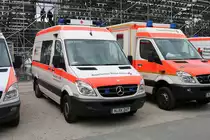 Bayrisches Rotes Kreuz RTW am 23.06.18 auf den Norisring beim DTM Rennen. Der Bereich wurde abgesperrt ich durfte aber durch eine Erlaubnis des Einsatzleiter Fotos machen