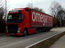 VOLVO FH500  auf der B143 in Richtung Vöcklabruck; 180322