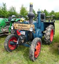 =Lanz 7506, Bj. 1936, ausgestellt bei den Schlepperfreunden Auenberg im Mai 2018