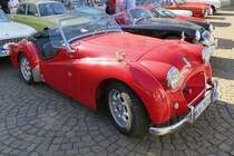 Triumph TR2 bei der 29. Viersener Oldtimer-Rallye am 27.05.2017