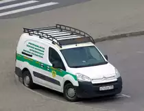 Montagefahrzeug für Sicherheitstechnik Marke Citroen am 18.05.18 in St. Petersburg