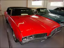 Oldsmobile Cutlass (1969)am Museum der amerikanischen historischen Autos JK Classics in Lužná u Rakovníka im 4.7.2018.