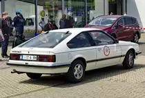 Opel Monza 2.8, Heckansicht, Oldtimertreffen in Bad Münstereifel - 19.05.2018