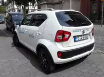 =Suzuki Ignis der Diakonie steht im Juli 2018 in Schotten