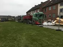 Ein Scania G420 der Firma Wiese aus Tellingstedt Nordfriesland. Aufgenommen wurde das Bild auf Sylt am 01.03.2018. Firma Wiese wurde bestellt um ein Abgerissenes Haus abzutransportieren. 