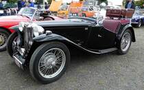 =MG, gesehen bei den Motorrad-Oldtimer-Freunden Kiebitzgrund im Juni 2018
