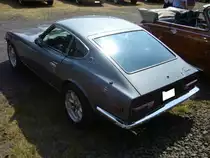 Heckansicht eines Datsun 280Z. 1975 - 1978. Oldtimertreffen Zeche Hannover in Herne am 22.07.2018.