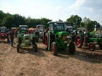 Hatz Schlepper und RS 14/36 beim Traktorentreffen in Lugau 2008