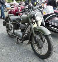 =BMW, gesehen bei den Motorrad-Oldtimer-Freunden Kiebitzgrund im Juni 2018