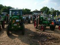 Famulus RS 14/36 und der RS 08 beim Oldtimer und Traktorentreffen in Lugau