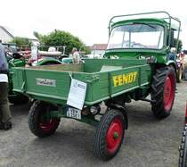 =Fendt F 231 GT, Bj. 1969, 32 PS, gesehen bei den Motorrad-Oldtimer-Freunden Kiebitzgrund im Juni 2018
