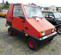 =MW-Kleinwagen, 50 ccm, 5,8 PS, Bj. 1982, gesehen bei den Motorrad-Oldtimer-Freunden Kiebitzgrund im Juni 2018