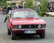 =Opel Manta A, gesehen bei den Motorrad-Oldtimer-Freunden Kiebitzgrund im Juni 2018