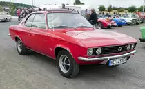 =Opel Manta A, gesehen bei den Motorrad-Oldtimer-Freunden Kiebitzgrund im Juni 2018