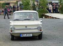 =NSU Prinz 4 L,gesehen bei den Motorrad-Oldtimer-Freunden Kiebitzgrund im Juni 2018