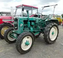 =MAN B 18 A, Bj. 1956, 18 PS, gesehen bei den Motorrad-Oldtimer-Freunden Kiebitzgrund im Juni 2018