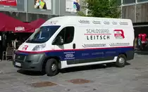 =Fiat Ducato der Schlosserei LEITSCH steht im Juli 2018 in Fulda