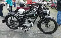 =DKW, gesehen bei den Motorrad-Oldtimer-Freunden Kiebitzgrund im Juni 2018