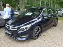 Mercedes-Benz B-Klasse auf der Autoschau in Krefeld an der Rennbahn, 24.6.18