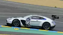 Aston Vintage GT3, Nr.73, MB Racing, Fahrer: Mike Brown & Paul Cripps. 14.06.2018 im freien Training des Aston Martin Racing Le Mans Festival (Supportrace der 86. 24h von Le Mans 2018) 