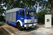 THW Ortsverband Wiesbaden Mercedes Benz GW Umwelt (Heros Wiesbaden 31/56) am 04.08.18 in Wiesbaden beim Tag der offenen Tür