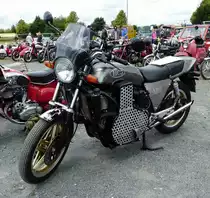 =Honda, Bj. 1982 (Umbau auf 4 Zyl. Citroen-Dieselmotor), zu Besuch bei den Motorrad-Oldtimer-Freunden Kiebitzgrund im Juni 2018