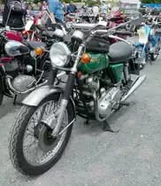 =Norton Commando, Bj. 1975, 850 ccm, 50 PS, gesehen bei den Motorrad-Oldtimer-Freunden Kiebitzgrund im Juni 2018
