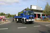 THW Ortsverband Hofheim am Taunus MAN LKW Kipper am 05.08.18 beim Tag der Offenen Tür der Feuerwehr Hofheim am Taunus zur 150 Jahre Feier