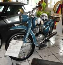 =NSU Max 250, 17 PS, präsentiert im Deutschen Automobilmuseum Fichtelberg im Juli 2018