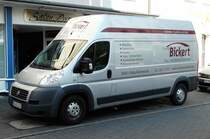 =Fiat Ducato der Schreinerei BICKERT steht im Juli 2018 in Fulda