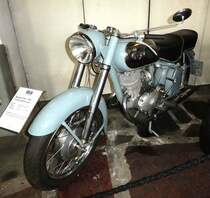 =Victoria KR 26 Aero, 247 ccm, 14 PS, Bauzeit 1953 - 1956, präsentiert im Deutschen Automobilmuseum Fichtelberg im Juli 2018