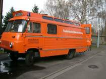 Robur Mehrzweckkasten als Robur-Museum war zu Gast beim Alttraktorentreffen im SEM Chemnitz