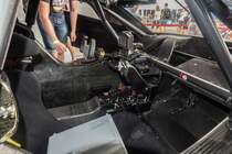 Standard Innenraum eines DTM Rennwagens. Auf dem Hungaroring am 02.06.2018.