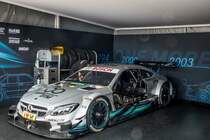 Mercedes-Benz C-Klasse DTM Rennwagen auf dem Hungaroring am 02.06.2018.