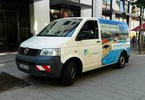 =VW T5 von RhönEnergie steht im Juli 2018 in Fulda