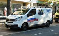 =Fiat des Heizungsbauers TRAPP steht im Juli 2018 in Fulda