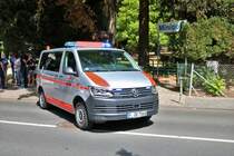 DB Notfallmanager VW T6 am 11.08.18 in Bad Soden am Taunus zur 150 Jahre Feier der Feuerwehr Bad Soden