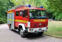 Feuerwehr Bad Soden LF 16/2 (Florian Bad Soden 1-43) am 11.08.18 in Bad Soden am Taunus zur 150 Jahre Feier der Feuerwehr Bad Soden