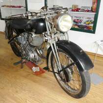 =Victoria KR 35 S, Bj. 1936, 346 ccm, 15 PS, präsentiert im Deutschen Automobilmuseum Fichtelberg im Juli 2018. 