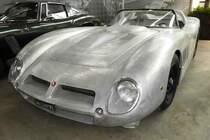 =Bizzarrini 400 GT Lamborghini, Bj. 1971, V 12, 3929 ccm, 350 PS, präsentiert im Deutschen Automobilmuseum Fichtelberg im Juli 2018. 