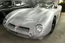 =Bizzarrini 400 GT Lamborghini, Bj. 1971, V 12, 3929 ccm, 350 PS, präsentiert im Deutschen Automobilmuseum Fichtelberg im Juli 2018. 