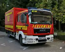 Feuerwehr Bad Soden MAN TGL GW-L (Florian Bad Soden 1-64) am 11.08.18 in Bad Soden am Taunus zur 150 Jahre Feier der Feuerwehr Bad Soden