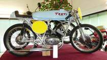 =Testi Champion  Rennmoped , Bauzeit 1951 - 1983, 49 ccm, 11,8 PS bei 12500 U/min., präsentiert im Deutschen Automobilmuseum Fichtelberg im Juli 2018.