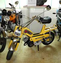 =Starflite City-Mofa, präsentiert im Deutschen Automobilmuseum Fichtelberg im Juli 2018.