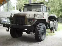 =Ural 375 D, V 8, 7000 ccm, 240 PS, präsentiert im Deutschen Automobilmuseum Fichtelberg im Juli 2018.