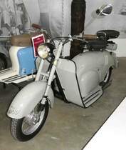 =ISO Moto 125, präsentiert im Deutschen Automobilmuseum Fichtelberg im Juli 2018.