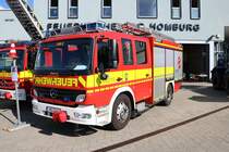 Feuerwehr Bad Homburg Mercedes Benz Atego VLF (Florian Homburg 1-46-1) am 12.08.18 beim Tag der Offenen Tür 