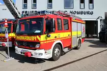 Feuerwehr Bad Homburg Mercedes Benz Atego VLF (Florian Homburg 1-46-1) am 12.08.18 beim Tag der Offenen Tür 