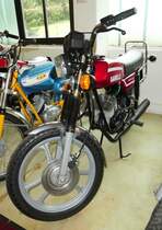 =Garelli Sport 80-5 V, Bj. 1982, 79 ccm, 7 PS, präsentiert im Deutschen Automobilmuseum Fichtelberg im Juli 2018.